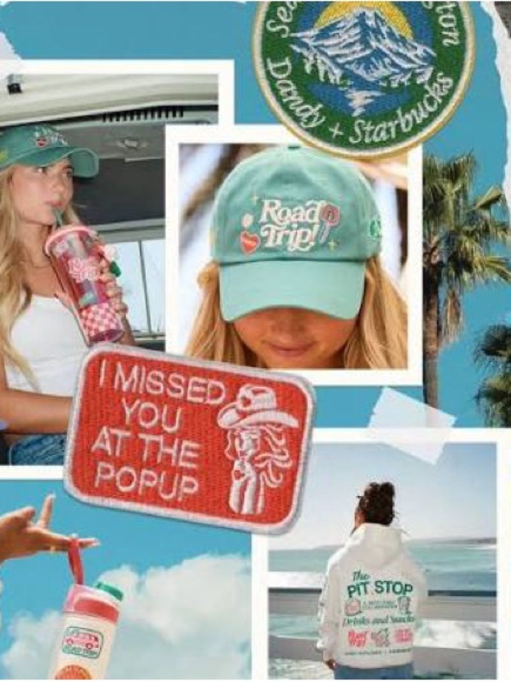 NWT Dandy Starbucks road trip hat - Picture 3 of 3